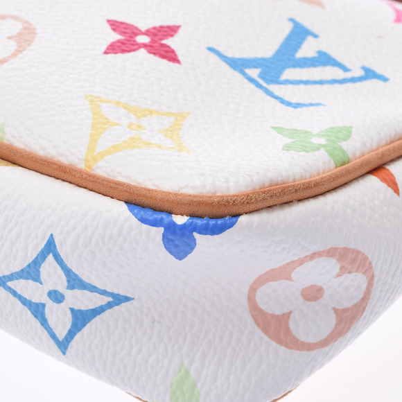 Louis Vuitton Multicolor Accessoires White Accessory Pouch - Picture 7 of 12